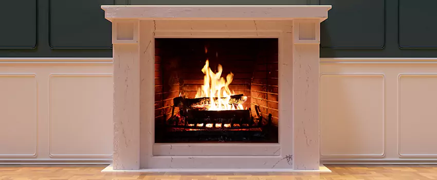 Decorative Electric Fireplace Installation in Brownsville, Florida