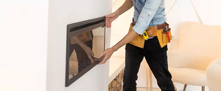Metal Fireplace Installation in Brownsville, Florida