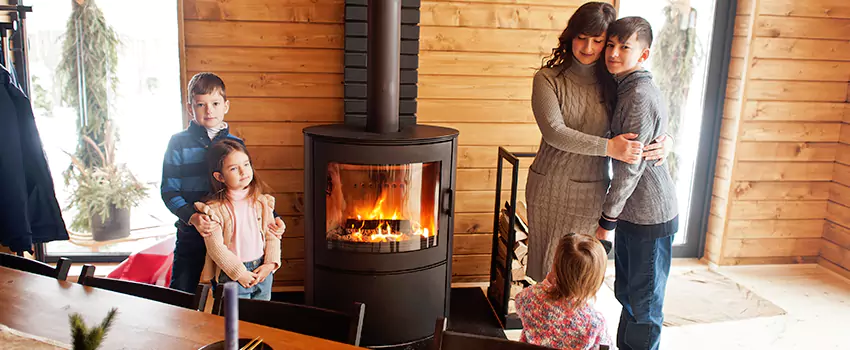 Morso Cast Iron Fireplace Insert Installation in Brownsville, Florida