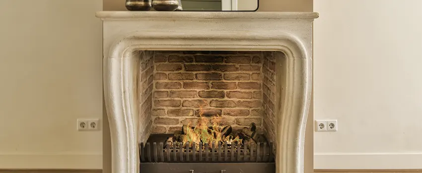 Vintage-style Fireplace Redesign in Brownsville, Florida
