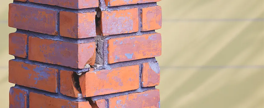Repairing Cracked Porcelain Tiles for Fireplace in Brownsville, FL